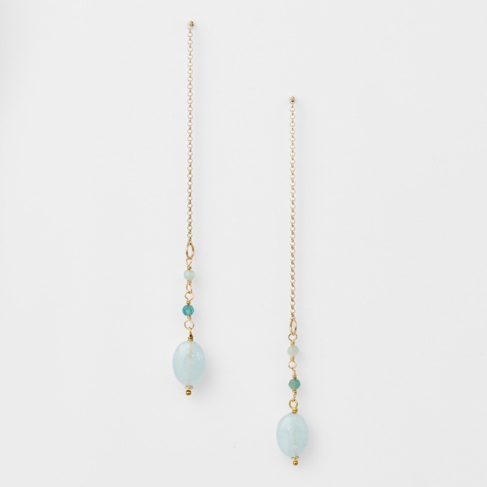 agate ☆アガット☆K10フックピアス☆ラピスラズリ☆37,000円☆ agete（ピアス）のフリマアイテム一覧