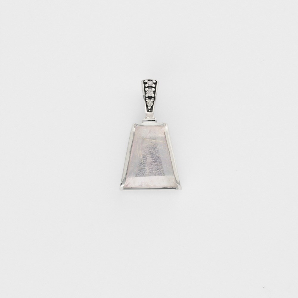 シルバークォーツ／アメジストチャーム | アガット(agete