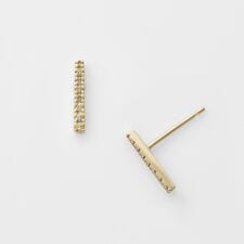 K10ダイヤモンドピアス