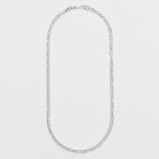 シルバーネックレスチェーンセット