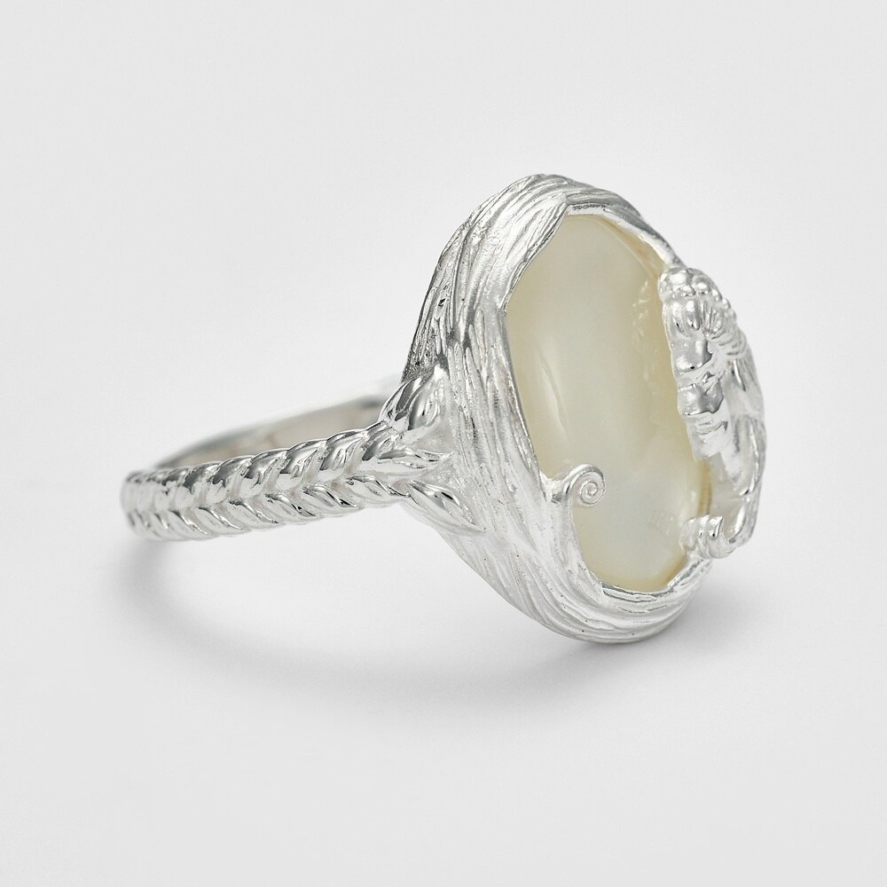 乙女座＞シルバークォーツ／シェルリング | アガット(agete) | マルイ