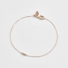 《WEB限定》K10ダイヤモンドブレスレット（ピンクゴールド）