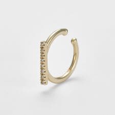 K10ダイヤモンドイヤーカフ（片耳用）