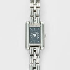 アガット(agete)のスクエアフェイスウォッチ／シルバー