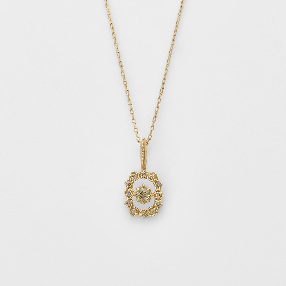 K18ダイヤモンドネックレス（0.2ct） | アガット(agete