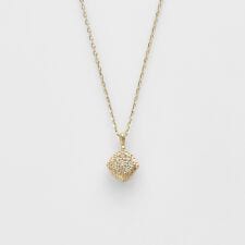 アガット(agete)の《Limited Edition／WEB限定》K10アイオライト／ダイヤモンドネックレス