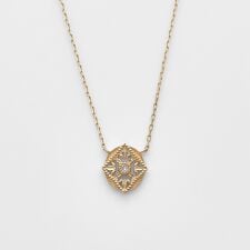 K10ダイヤモンドネックレス（0.01ct ）