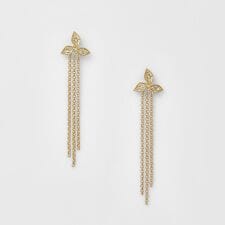 K18ダイヤモンドピアス（0.03ct）