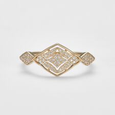 K10ダイヤモンドリング（0.11ct）