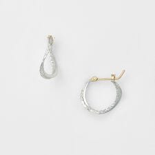アガット(agete)の《WEB限定》シルバー／K10ピアス