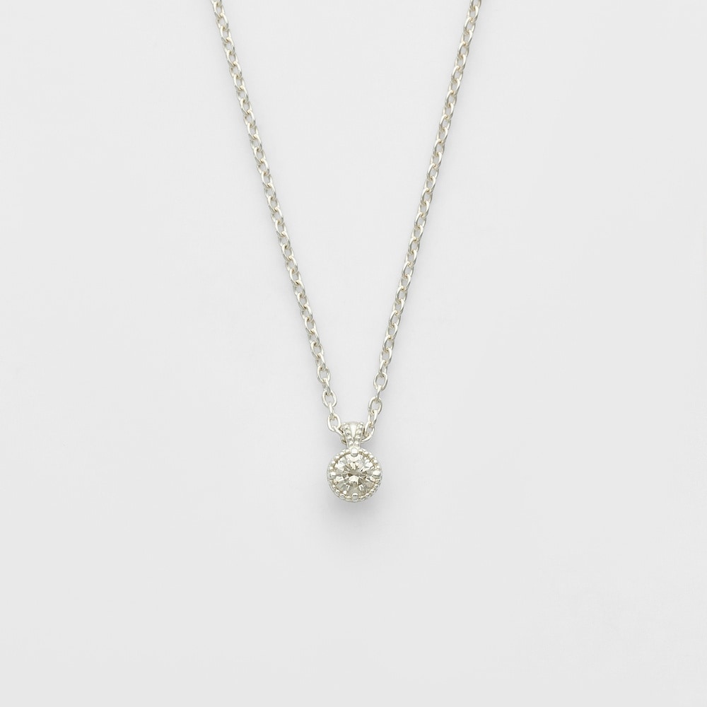 agete レア　ダイヤモンドk14ネックレス　0.35カラット 現行品)agete K18 0.05 ダイヤモンド ネックレス K14ダイヤモンド