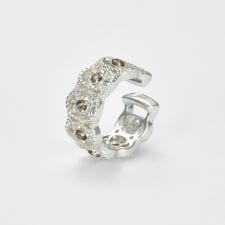 シルバークォーツイヤーカフ(片耳用)