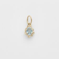 K10アクアマリンチャーム