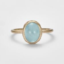 K5アクアマリンリング