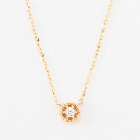 K10ダイヤモンドネックレス（0.02ct） | アガット(agete) | マルイ  