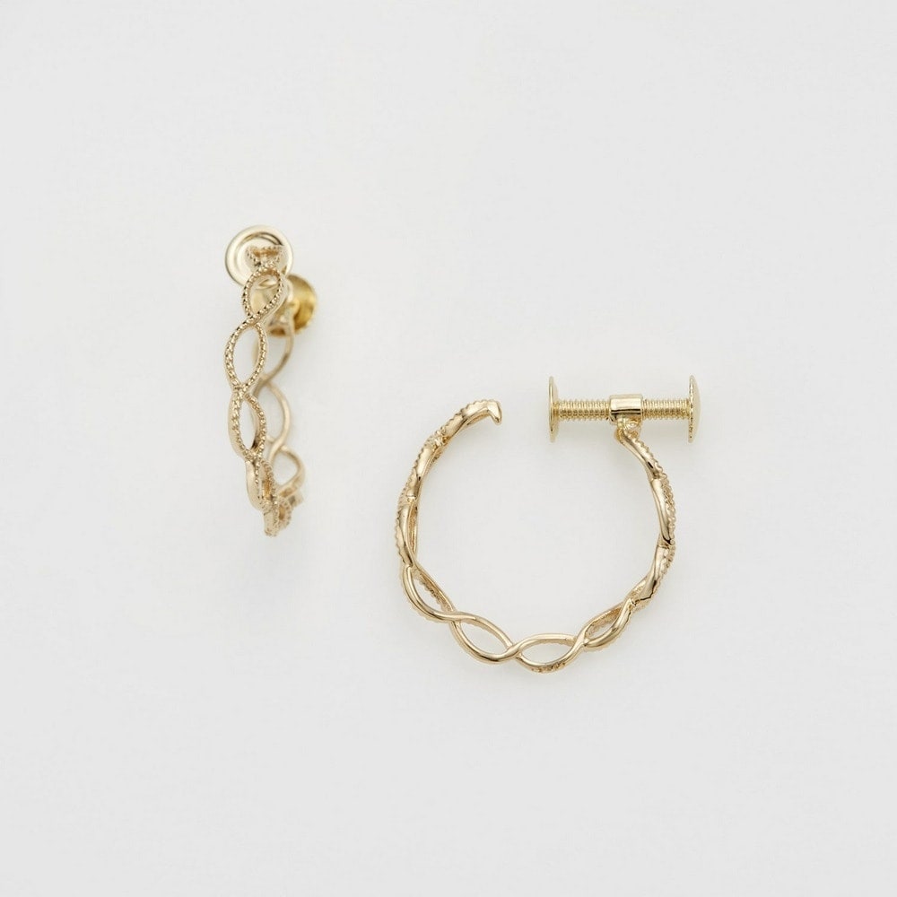 agete　アガット　K10　ゴールド　ドロップ　2WAY ピアス　ジュエリー K10イヤリング | アガット(agete) | マルイウェブチャネル