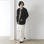 BEAMS LIGHTS ／ モンゴルウール アラン カーディガン 