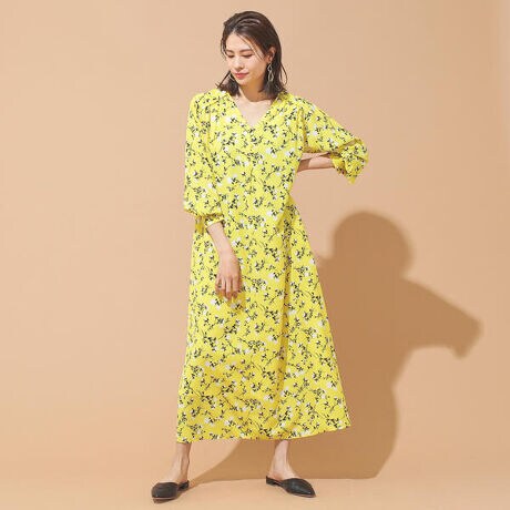 ｂｅａｍｓ ｌｉｇｈｔｓ ｄｅｖｅａｕｘ 花柄 長袖 ワンピース ファッション通販 マルイウェブチャネル