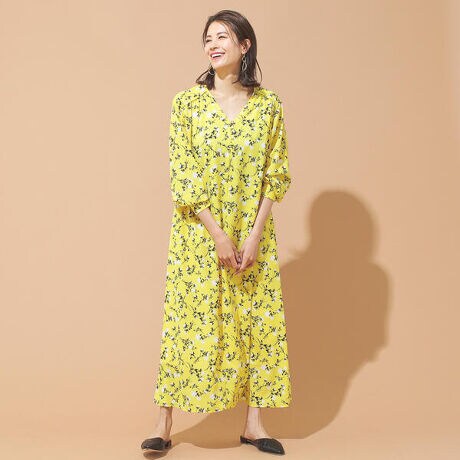 ｂｅａｍｓ ｌｉｇｈｔｓ ｄｅｖｅａｕｘ 花柄 長袖 ワンピース ファッション通販 マルイウェブチャネル