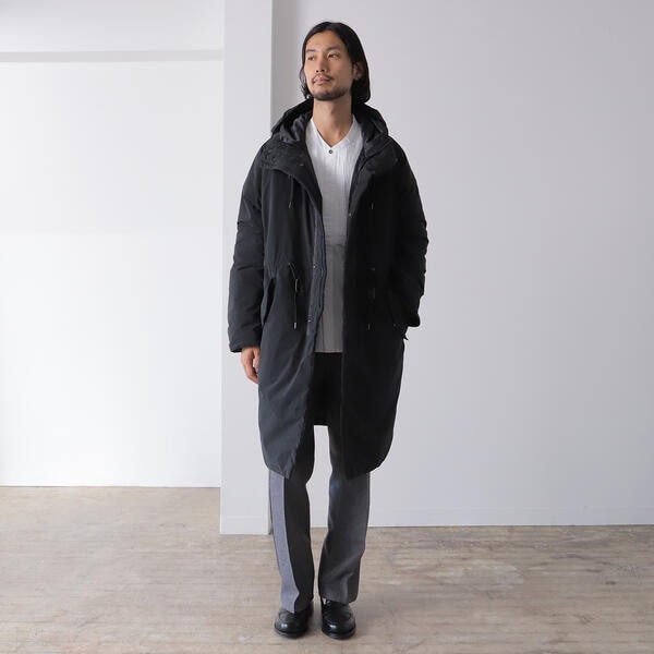 BEAMS LIGHTS ／ 小松マテーレ アライドダウン フーデッド