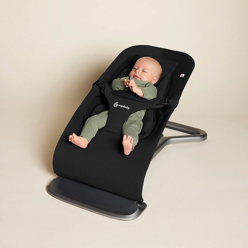 エルゴベビー】evolve バウンサー/オニキスブラック | ダッドウェイ