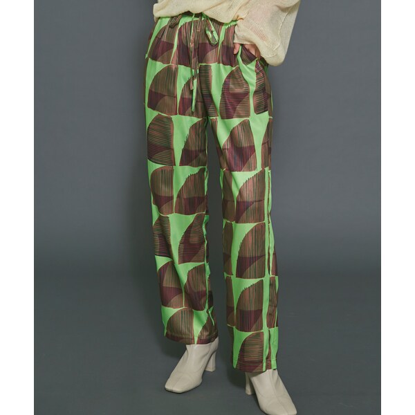 M/L/LL/3L/4L][洗える]アフリカンプリントイージーパンツ | ラビ