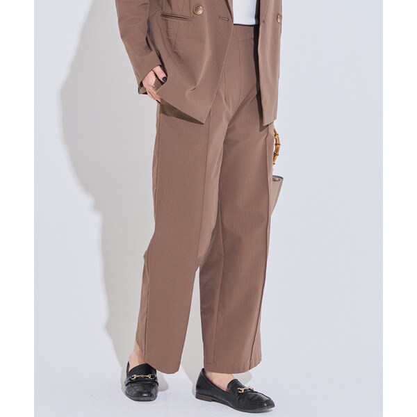 pheeny ハイウエストパンツ　ブラウン ハイウエストタックフレアパンツ｜JENNE(ジェンヌ)公式通販：パリ