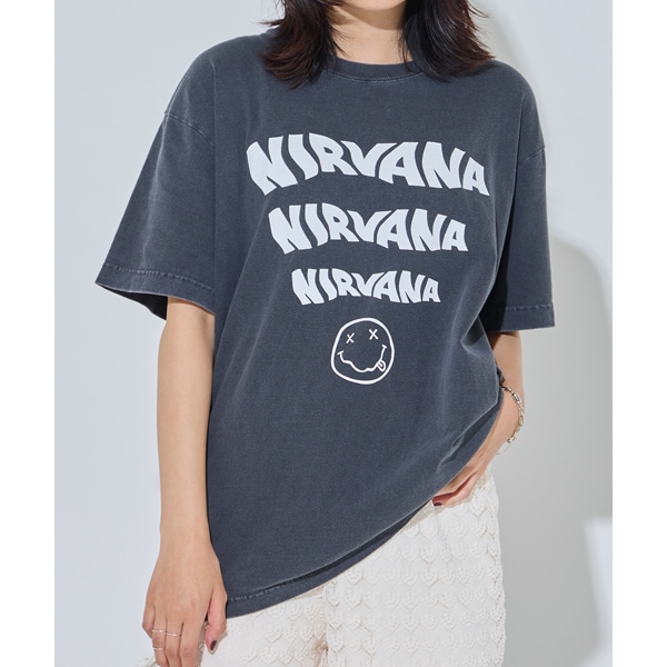 GOOD ROCK SPEED】NIRVANA/ニルヴァーナ SMILEY tee | ラビアンジェ(LAVEANGE) | マルイウェブチャネル