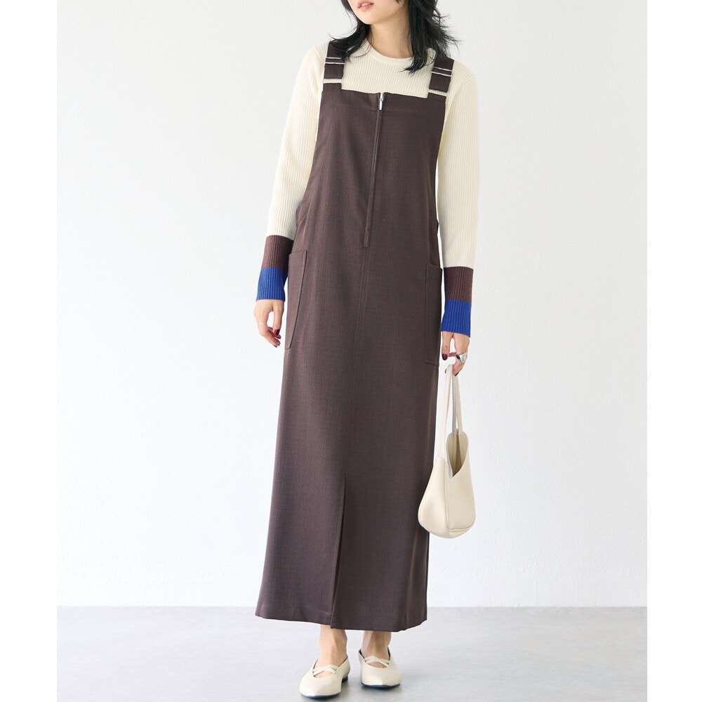 フロントファスナージャンパースカート | ラビアンジェ(LAVEANGE