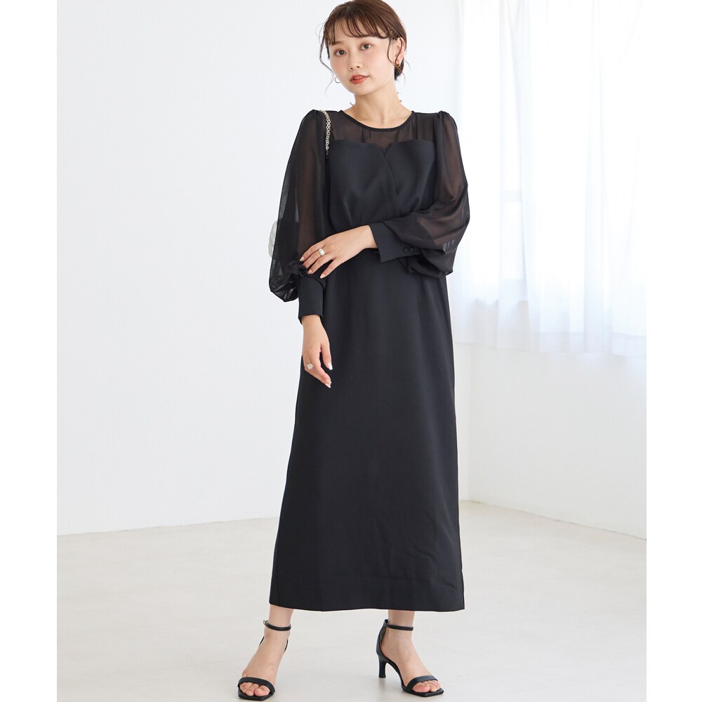 再入荷】レイヤードタックドレス | ラビアンジェ(LAVEANGE