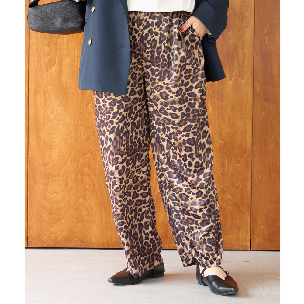 レオパードイージーパンツ | ラビアンジェ(LAVEANGE) | マルイウェブ