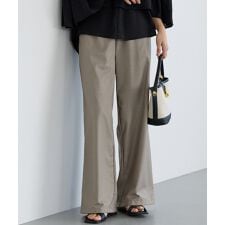 ラビアンジェ(LAVEANGE)の【洗える】シャーリングウエストイージーパンツ