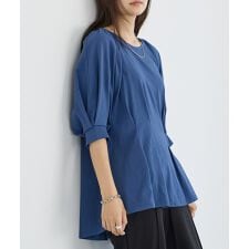 ラビアンジェ(LAVEANGE)の【好機能シリーズ】接触冷感/UVカット/吸水速乾/ウエストタックプルオーバー