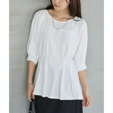 ラビアンジェ(LAVEANGE)の【好機能シリーズ】接触冷感/UVカット/吸水速乾/ウエストタックプルオーバー