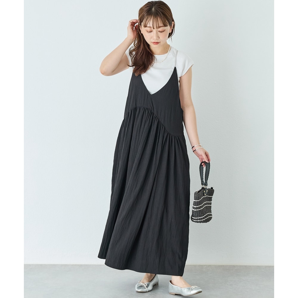 バイカラーキャミワンピース | ラビアンジェ(LAVEANGE) | マルイウェブ