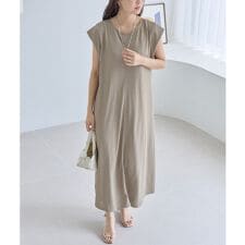 ラビアンジェ(LAVEANGE)の【好機能シリーズ】汗ジミ防止/透け防止/吸水速乾/UV/接触冷感/吸水速乾/バックベルトワンピース