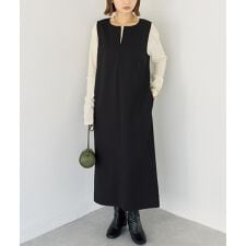 【好機能シリーズ】接触冷感/フロントファスナーワンピース