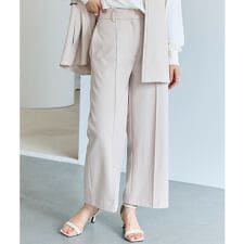 【好機能シリーズ】抗菌/防臭/防シワ/センターシームワイドパンツ