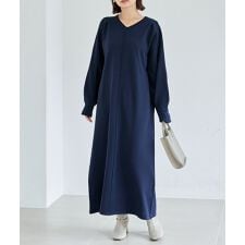 ラビアンジェ(LAVEANGE)のスポンジニットワンピース