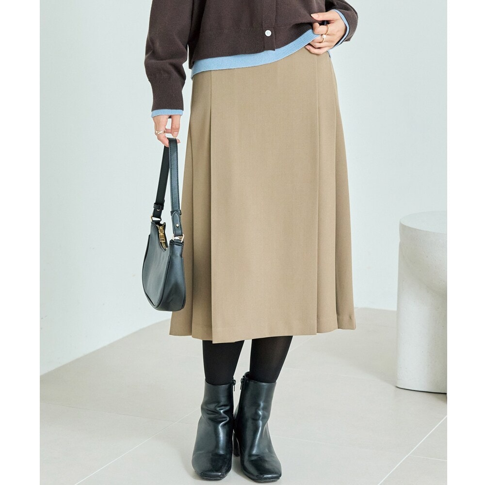 タックプリーツミディスカート | ラビアンジェ(LAVEANGE) | マルイ