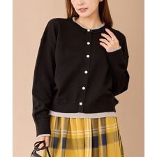 レイヤード風カーデライクトップス