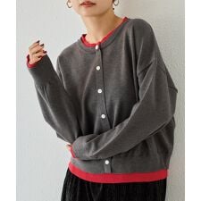 ラビアンジェ(LAVEANGE)のレイヤード風カーデライクトップス