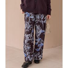 花柄イージーパンツ