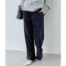 ラビアンジェ(LAVEANGE)の楊柳ベロアイージーパンツ