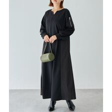 配色ミリタリーワンピース