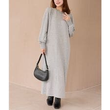 ラビアンジェ(LAVEANGE)の【好機能シリーズ】吸湿発熱/静電気防止/発熱裏毛ワンピース