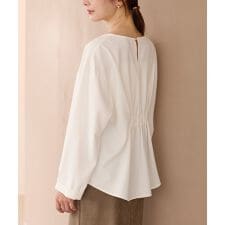 バックギャザーブラウス