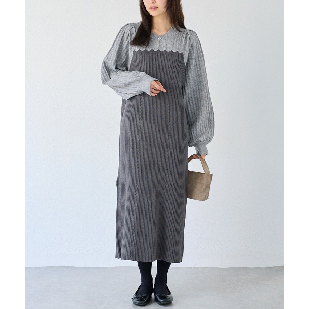 再入荷】フロッキーベロアチュールドレス | ラビアンジェ(LAVEANGE