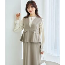 【好機能シリーズ】イージーケア｜フレアジャンスカワンピース