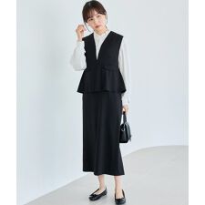 【好機能シリーズ】イージーケア｜フレアジャンスカワンピース